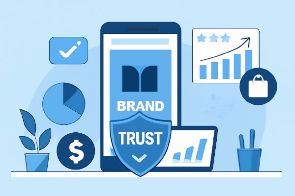 نقش وبسایت در اعتمادسازی برند