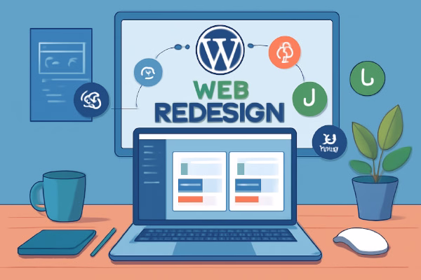 طراحی مجدد سایت