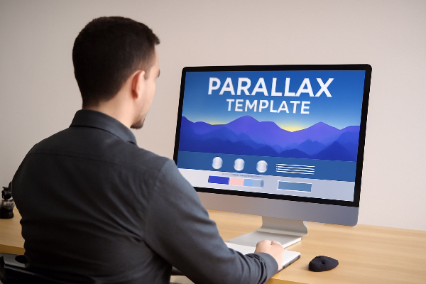 قالب پارالاکس