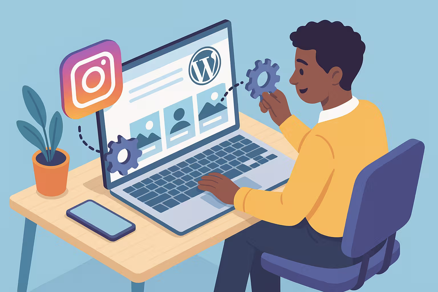 تصاویر اینستاگرام در وردپرس