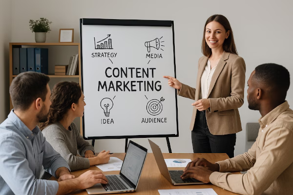 اهداف اصلی بازاریابی محتوا