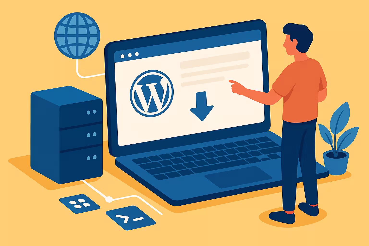 آموزش نصب وردپرس بر لوکال هاست