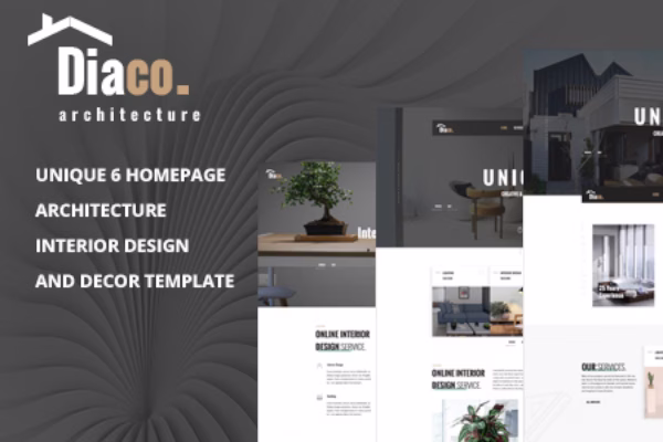 قالب وردپرس Diaco مناسب سایتهای شرکتی