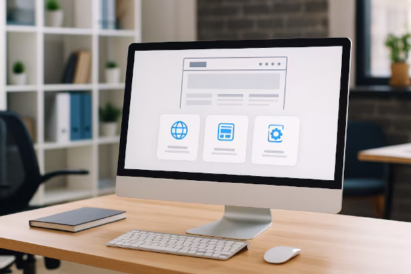 امکانات و ویژگیهای سایت طراحی شده