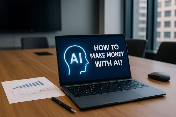 چگونه با ai درآمد کسب کنیم؟