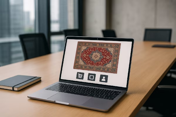 نکات کلیدی در طراحی سایت فرش