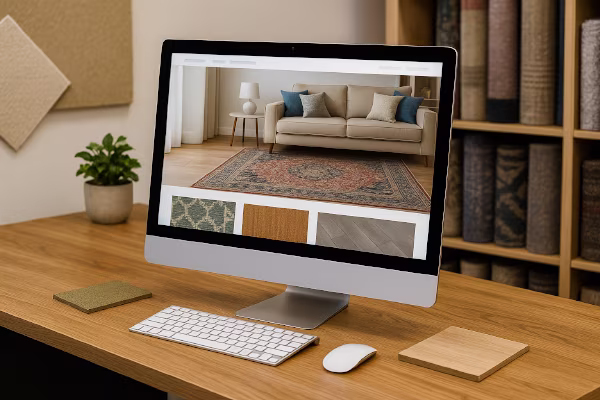 قیمت و برآورد هزینه طراحی سایت فرش و کفپوش