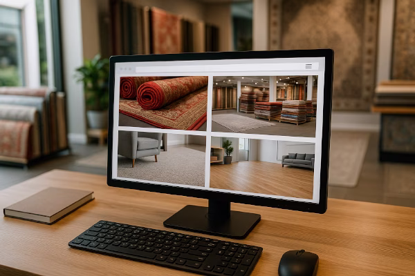 ویژگیهای یک سایت موفق برای فروشگاه فرش و کفپوش