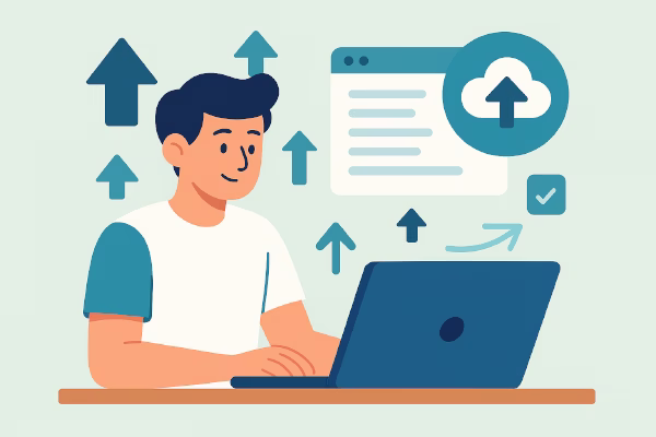 افزایش حجم آپلود با افزونه