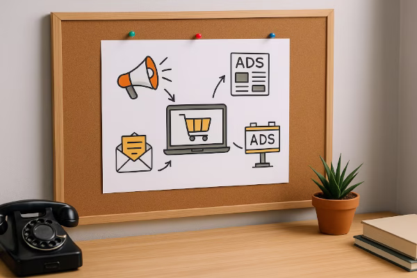 روشهای تبلیغات آفلاین برای فروشگاه اینترنتی
