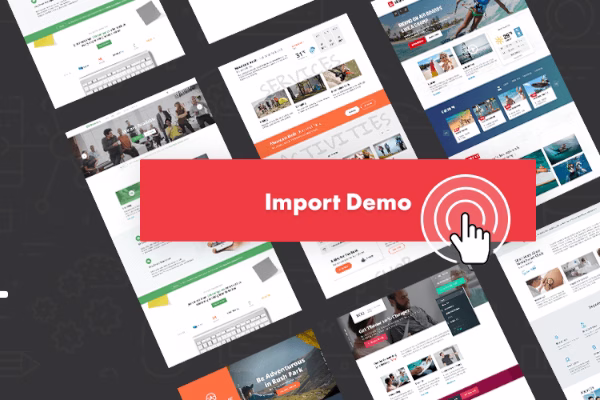 One Click Demo Import