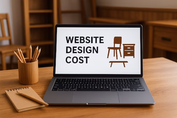 هزینه طراحی سایت لوازم چوبی