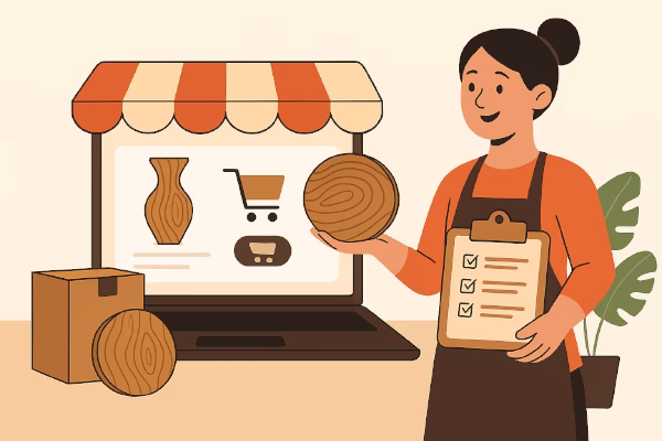 طراحی سایت لوازم چوبی اختصاصی و فروشگاه اینترنتی