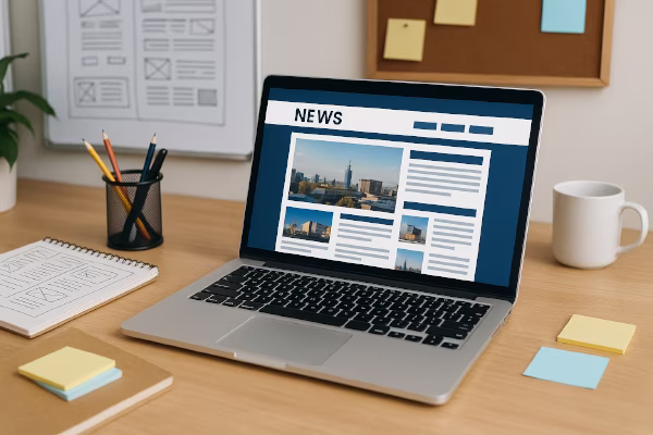 مزایای طراحی سایت خبری اختصاصی