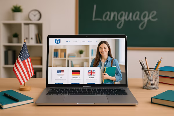 هزینه و بازگشت سرمایه طراحی سایت آموزشگاه زبان