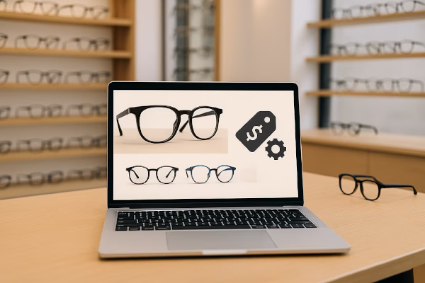 ساخت و طراحی سایت عینک فروشی