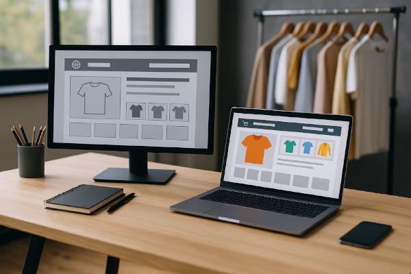 ویژگیهای طراحی سایت پوشاک حرفهای