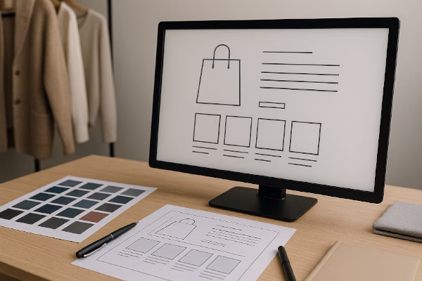 پشتیبانی و توسعه در طراحی سایت پوشاک