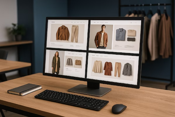 انواع طراحی سایت پوشاک برای کسبوکارها