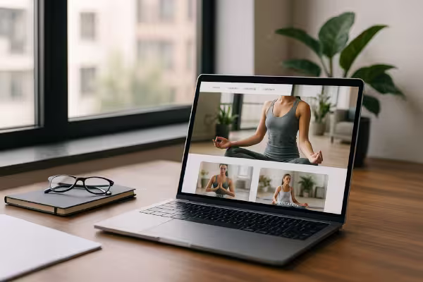 ویژگیهای کلیدی سایت یوگا و مدیتیشن