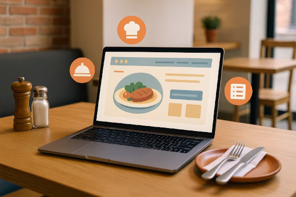 ویژگیهای کلیدی در طراحی سایت رستوران