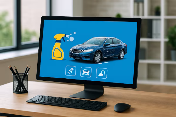 طراحی اختصاصی برای کارواش سیار