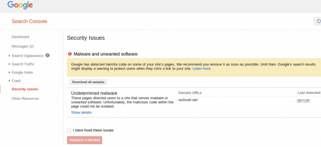 هک شدن سایت