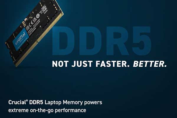 مصرف انرژی بهینه در رم لپ تاپ های DDR5