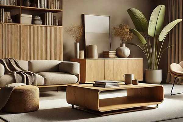 برجستهکردن طراحی و زیبایی محصولات چوبی در متن تبلیغاتی