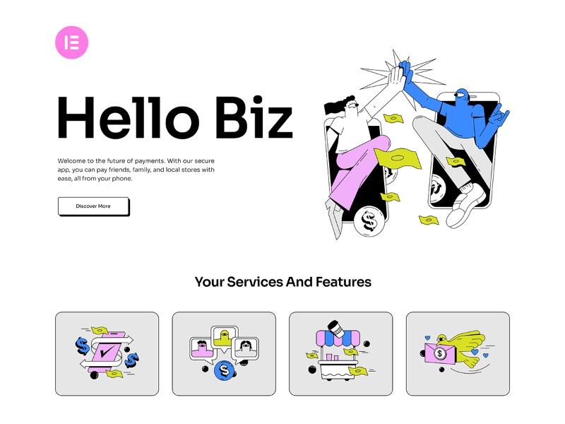 Hello Biz theme