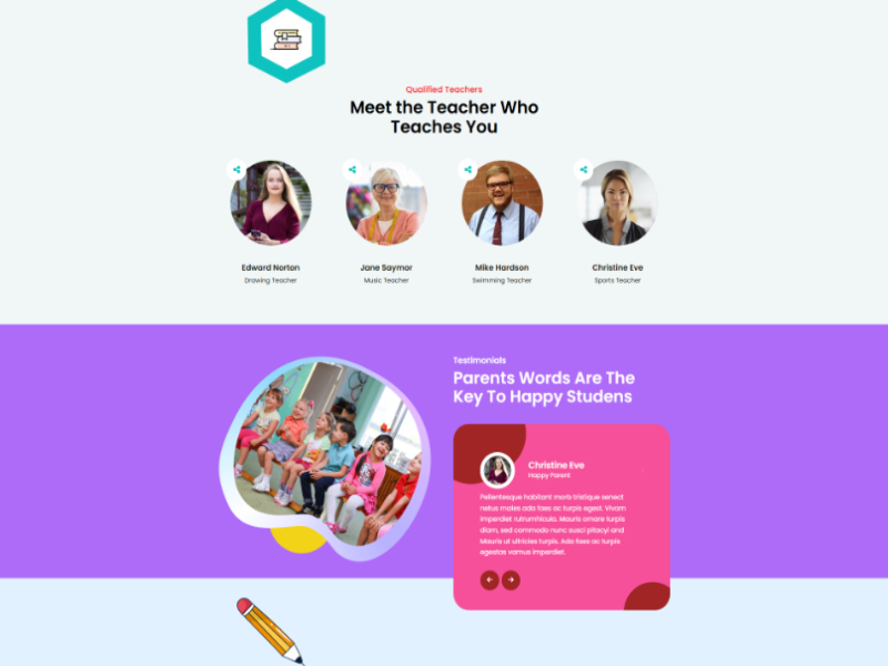 Montessori Kindergarten our teachers