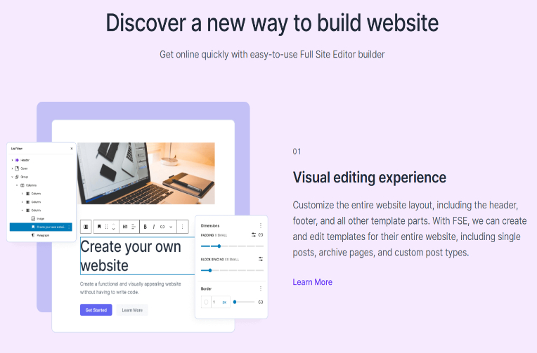 Spectra One creat website