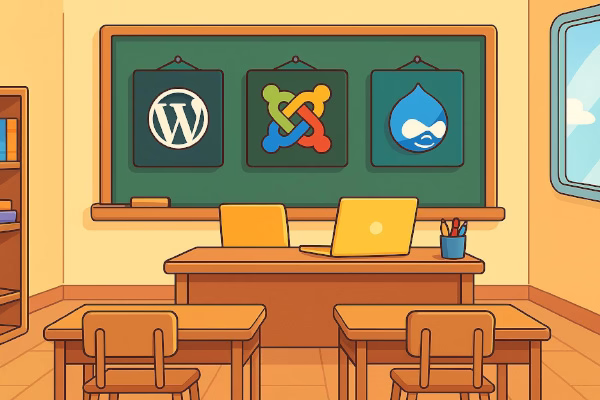 معرفی CMSهای متن‌باز (مثل وردپرس، جوملا، دروپال)