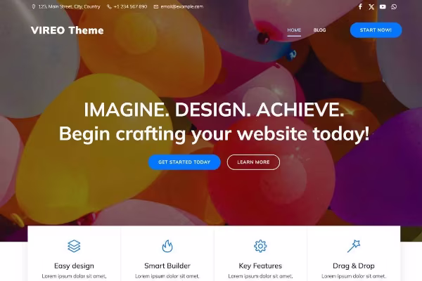 مزایای استفاده از قالب وردپرس چندمنظوره Vireo